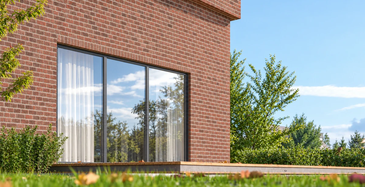 Gestaltungsvisualisierung derselben Terrasse vor dem Einbau der Überdachung